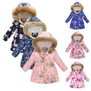 Twice**niño bebé niños niñas invierno grueso cálido Parkas con capucha abrigo a prueba de viento Outwear Chamarra