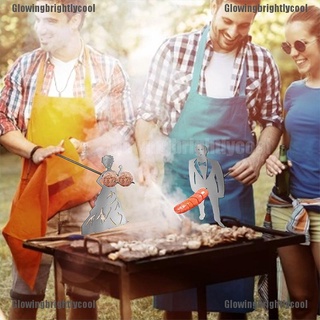 [Glowing] 1Pcs Hot Dog Boy hombre niña mujer asador cocina Campfire palos pincho hierro brillantebrightlycool
