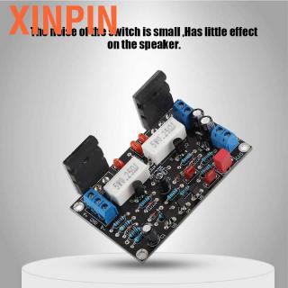 Xinpin 2SC5200 + 2S 3 100W Placa Amplificadora De Audio Con Protección De Circuito Bajo Ruido Fácil Operación DC 10V-45V (1)