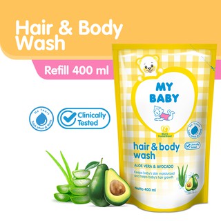 My BABY Hair & Body Wash (400 ml) - champú y jabón para bebé 2 en 1