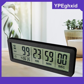 [venta caliente] digital 999 días temporizador de cuenta regresiva reloj lcd pantalla grande importante evento recordatorio despertador para examen