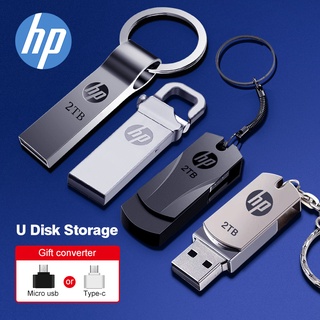 USB HP Flashdrive Type-c / Micro 2 TB 1 TB Unidades flash USB rotativas Memoria Unidad flash de metal U Disco xiao