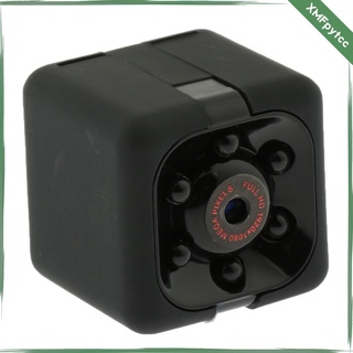 [xmfpytcc] mini cámara tamaño 720p hd para la escuela en casa conferencia, videocámara portátil interior/exterior con detección de movimiento, 6 iluminación