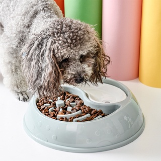 st alimentador lento mascota cachorro perro tazón antideslizante rompecabezas bloat detener comida plato de alimentación plato lento alimentador perro tazón recipiente de alimentación