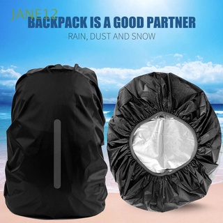 JANE12 Camping Hiking Backpack Rain Cover Safety Reflective Waterproof Cover Portable Polyester Outdoor Bags Night Cycling Outdoor Sport Sport Bags Dustproof Cover