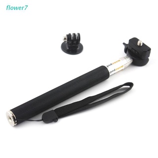 flower7 Selfie Pole Stick Monopod Holder Extendable Handheld for GoPro Hero 3 4 SJ4000