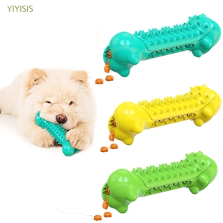 YIYISIS Durable masticar juguete mascota cepillo de dientes perro cepillo de dientes grande cepillo de masticar limpio dientes/Multicolor