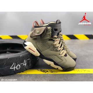 AJ6 Travis Scott x Air Jordan 6 zapatos deportivos Zapatos de baloncesto zapatos casuales