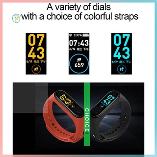 prometion m4 smart band fitness tracker reloj deportivo pulsera de frecuencia cardíaca smartband monitor de salud pulsera fitness tracker