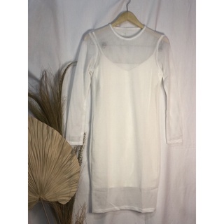 Sexy vestido blanco elegante FEMINIM moda cuerpo CON/vestido liso blanco SLIM FIT/Top Network