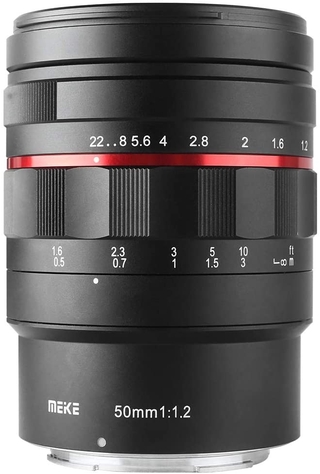Meike MK-50mm F1.2 lente fija de gran apertura completa de enfoque Manual para Nikon Z-Mount Z5 Z6 Z7 Z50