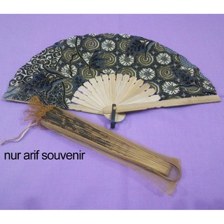 Jumbo Batik Fan Souvenir + azulejo (1 paquete de contenido 50 pc)