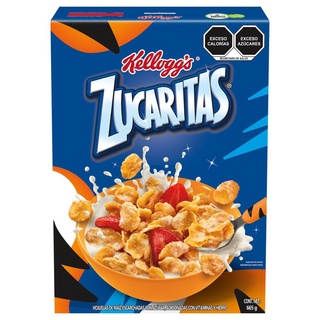 Cereal Hojuela de Maíz con Azúcar, Zucaritas Kellogg's 665grs.