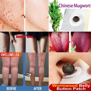 Adhesivo Para El Ombligo De La Medicina Efectiva Moxa Moxibustión Caliente Irregular Menstruación Estómago Malestar Pérdida De Peso