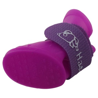 Púrpura S , Zapatos Para Mascotas Botines De Goma Perro Botas De Lluvia Impermeable (4)