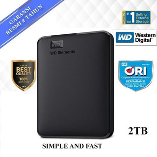 Wd Element 2TB - disco duro HDD/disco duro externo