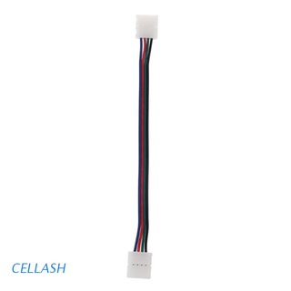 Cellash 4 Pin 10mm 17cm RGB LED Strip Light Adapter Connector Wire For 5050 LED Light Strip