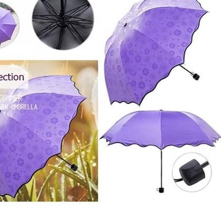 Paraguas plegable paraguas 3D 3 dimensiones magia fuera motivo cuando la lluvia paraguas
