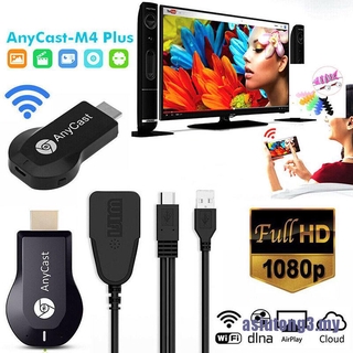 AnyCast M4 Plus WiFi receptor Airplay pantalla Miracast HDMI Dongle TV DLNA 1080P