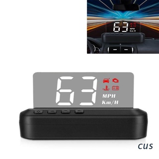cus . Head up Display HUD GPS Parabrisas Proyector Con Sobrevelocidad Alarma Dirección Distancia Para Coches Camiones