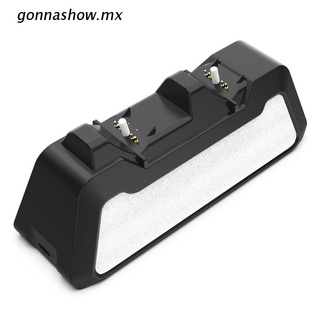 gonnashow.mx p5 base de carga rápida para controlador gamepad cargador soporte base de carga