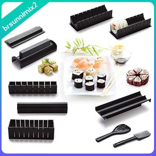 sushi maker kit 10 unids/kit divertido y fácil rollo de sushi moldes para principiantes