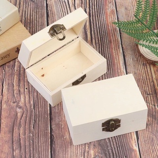 Caja - Cajita de madera para almacenar joyería o regalo