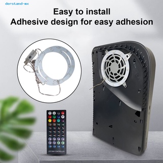 derstand Convenient LED Light Strip Console Cooling Fan LED Decorative Strip Lamp Multiple Lighting