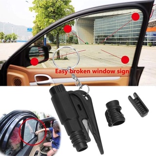 [hongxiaohong] Llavero De coche/herramienta De emergencia Para ventana rotable (3)