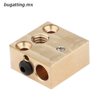 bugatting.mx bloque de calor de latón para impresora 3d cr10/e3d v6 cabezal de extrusión