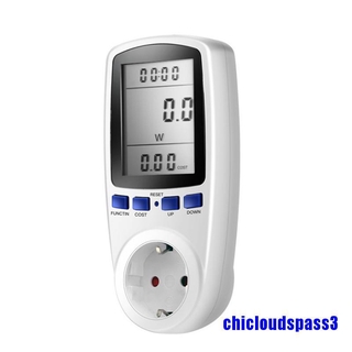 Medidor de energía AC 120v digital wattmeter monitor de energía consumo de electricidad