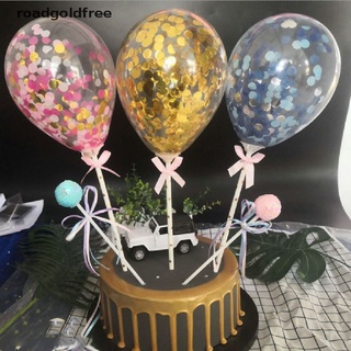 rfmx globo de confeti para tartas mini globo de látex para decoración de pasteles