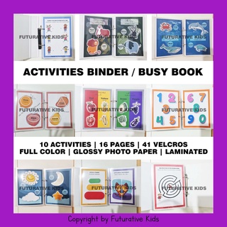 Actividades Binder / ocupado libro indonesio-inglés niño básico Vol. 1 A5