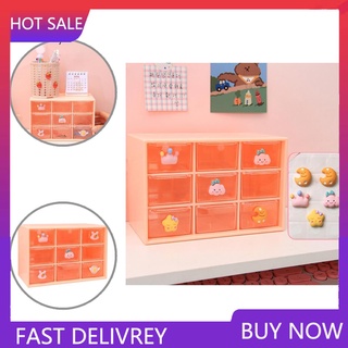 Dy caja Organizadora Portátil/caja Organizadora De maquillaje con Mini stickers set Vibrant Color Para el hogar