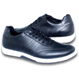 Zapatos Casuales Para Hombre Estilo 1420Pa7 Marca Paco Espejel Acabado Simipiel Color Negro (1)