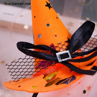 【well】 Halloween Girls Headband Witch Cosplay Headdress Pumpkin Hair Hoop Party Decor MX (4)