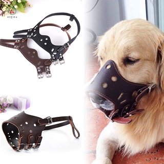 Adjustable Pets Muzzle Comfort Fit Prevent Biting Barking Dog Mouth Cover for Small Medium Large Dogs (1)
