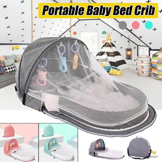 Portátil bebé bebé mosquiteras tienda colchón cama cubierta de viaje plegable cuna