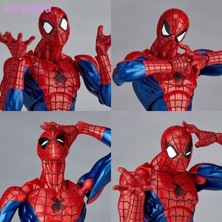 Marvel Mafex Vengadores Spiderman The Amazing Spider Man PVC Figura De Acción Coleccionable Modelo 16CM Niños Juguetes Regalo navidad