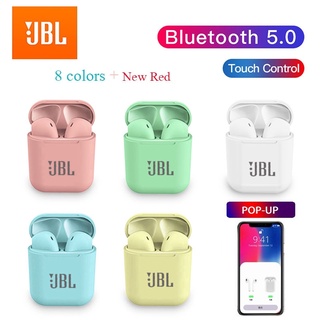 i12 JBL TWS Auriculares Inalámbricos Bluetooth inPod Airpod V5.0 3D Touch Macaro Coloridos Bolong