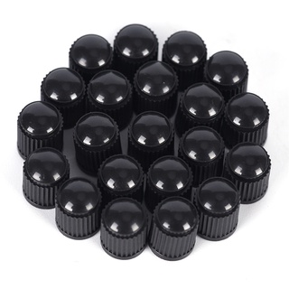 {FCC} 100 piezas de plástico negro para coche, bicicleta, motocicleta, camión, rueda, válvula de neumático (3)