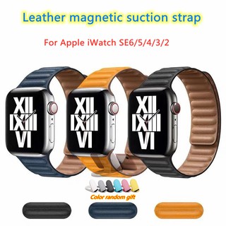 Apple Watch Correa magnética de cuero Serie Iwatch 1/2/3/4/5/6 / SE / 7, iwatch 41 mm 45 mm 38 mm 40 mm 42 mm 44 mm Correa de reloj Correa de pulsera y otros relojes inteligentes 44 mm