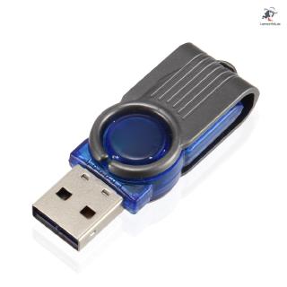 Mini USB Micro SD TF lector de tarjetas de memoria de alta velocidad de plástico girar adaptador para Tablet PC portátil