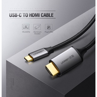Ugreen Usb C A Hdmi Compatible Con Cable Tipo Hd Para Macbook Samsung S10 Huawei P40 Convertidor Adaptador