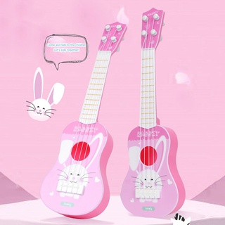 （clicklike） Children Pink Ukulele Toy Kids Educational Learning Toys Musical Instrument