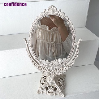 |A|espejo de maquillaje nórdico Ins Vintage espejo de plástico cosmético espejo decoración del hogar (6)