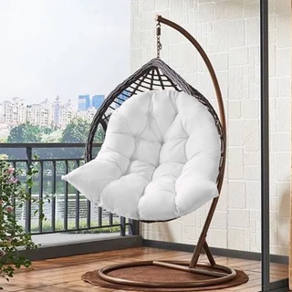 mimbre de ratán colgante silla columpio cesta colgante cojín de asiento suave y cómodo interior balcón almohadilla jardín para interior (1)
