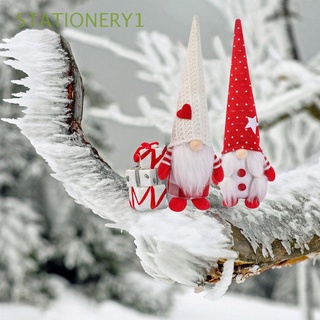 STATIONERY1 Lindo Navidad gnomos suecos Decoración del hogar Sin rostro Muñeco de peluche Creativo Regalos Ornamento Navidad Elfo enano
