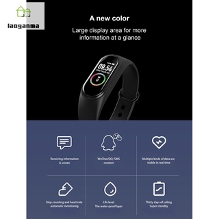 bozlun m4 pulsera inteligente deportiva fitness tracker podómetro frecuencia cardíaca presión arterial bluetooth smartband ios android smart watch ip67 impermeable (6)