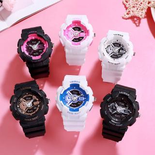 Reloj De Moda Coreano De silicona para hombres y mujeres reloj De pareja a la Moda reloj deportivo al aire libre